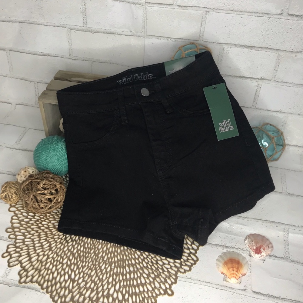 Brand new Wild Fable high waisted black shorts
